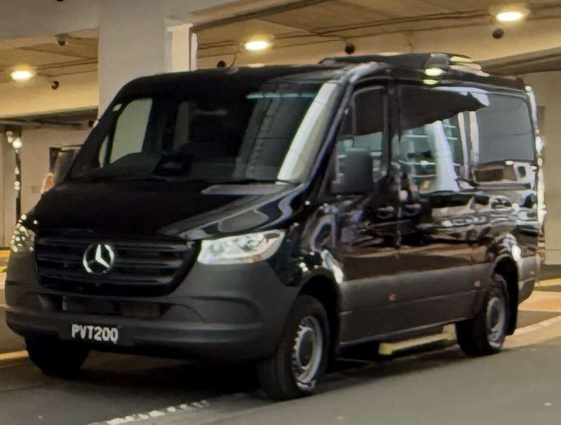 PVT200, our new Mercedes 315 Luxury Sprinter, purpose-built for premium