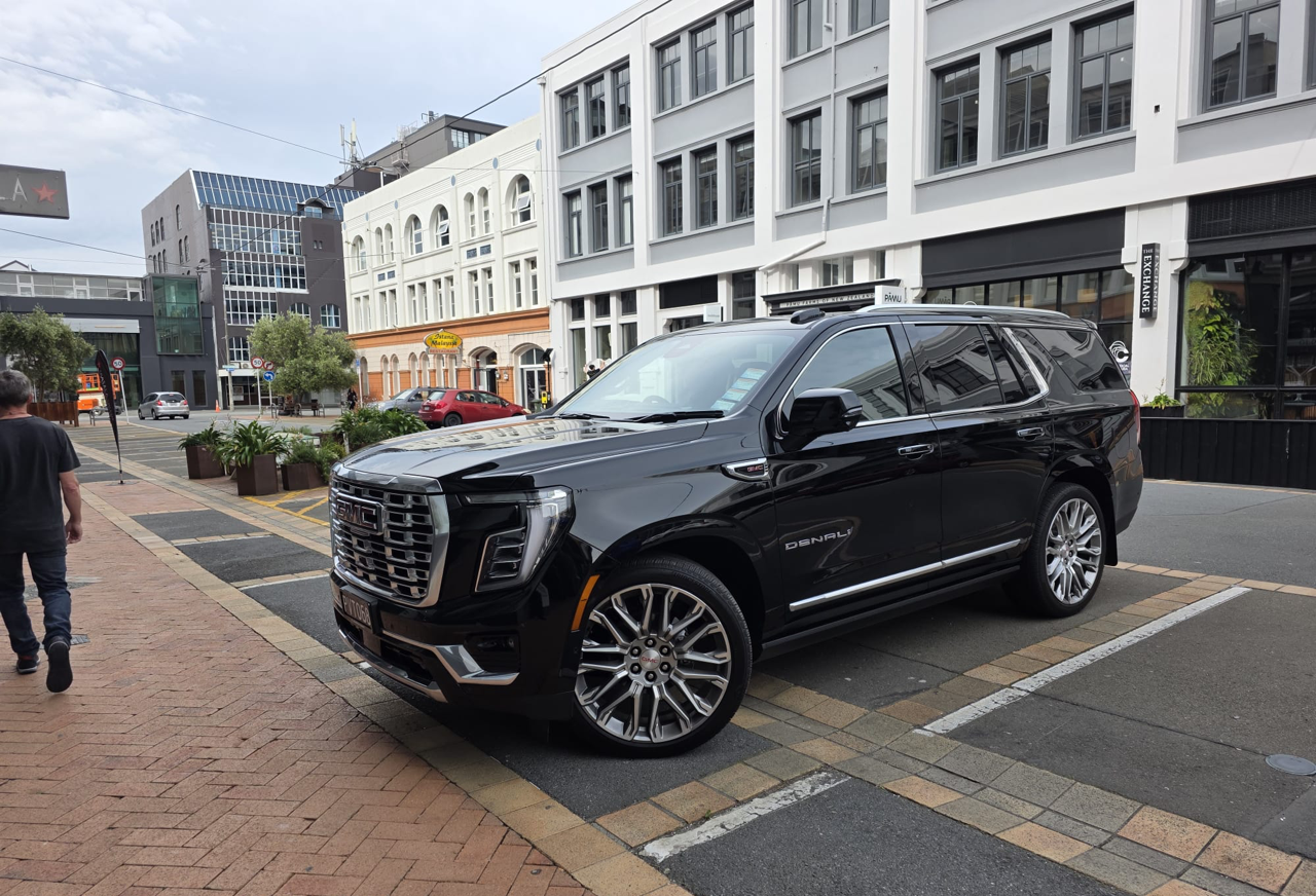 The GMC Yukon Denali is a premium full-size luxury SUV in the EPT fleet, offering
